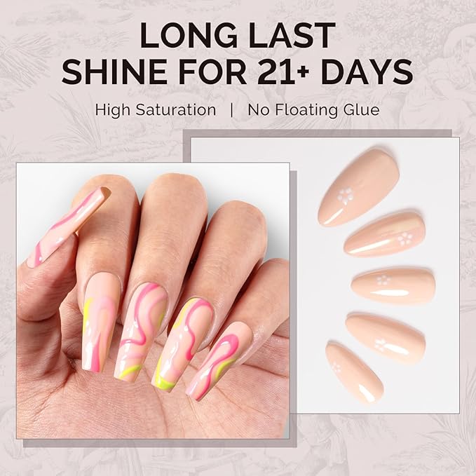 MelodySusie 15ML Nude Pink Gel Nail Polish,Nails Soak Off UV LED Milky Nude Gel Polish Gift for Women Nail Art Manicure Salon DIY Nail Design Decoration at Home-A2401