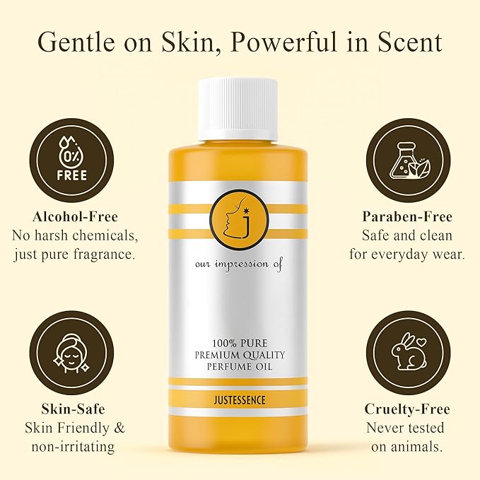 G-G Pour Homme Fregrance Perfume Oil from France | Premium Quality Concentrated Fragrance | Pure Perfume & Cologne Oil for Personal Body Use | 2 Fl Oz