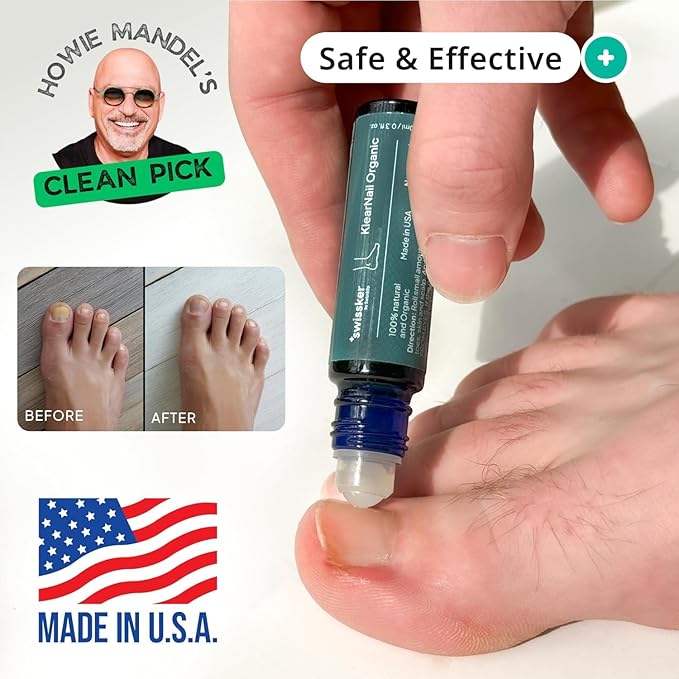 Swissklip Medi-Care Toenail Stick I KlearNail Treatment | Natural Solution for Healthy Nails I Suitable For Foot, Toe, and Fingernail I For Brittle Toenails – 10ml / 0.3 Fl. Oz. Pack 2 - Made in USA