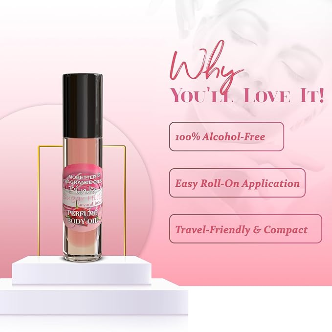 MOBETTER FRAGRANCE OILS Pink Sugar Hills Beyond Luxury Perfume Body Oil