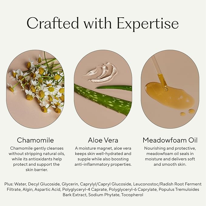 Branch Basics Gel Hand Soap – 16oz Bottle | Plant & Mineral-Based Formula with Aloe, Chamomile & Meadowfoam Oil | Nourishing, Fragrance-Free & Gentle on Sensitive Skin