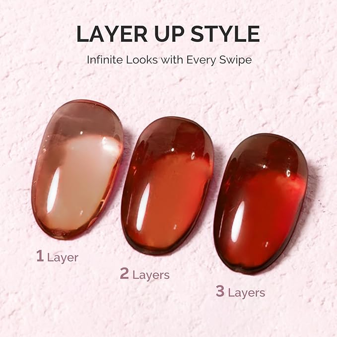 MelodySusie Jeweliver Gel Nail Polish, 0.5Fl.oz Gel Polish Brown Color Soak Off UV LED Light Cure Gift for Women Manicure Nail Art DIY at Home B6202
