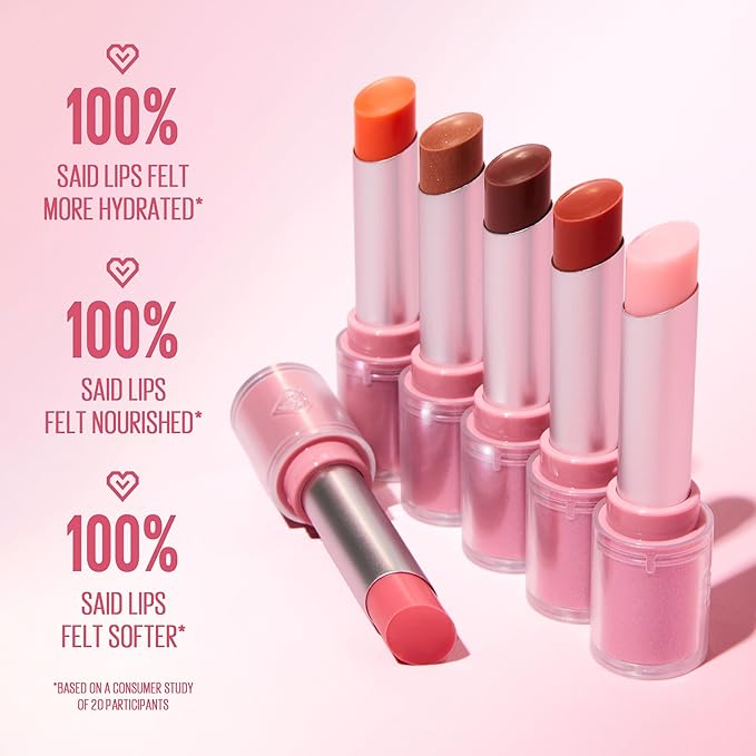 Kaja Juicy Glass Lip Balm | Plumping Lip Gloss Hydrating Lip Balm, Korean Beauty Tinted Lip Care, Moisturizing Lip Products, Nourishing Lip Moisturizer, Radiant Glow | Peach Mimosa, 0.15 oz