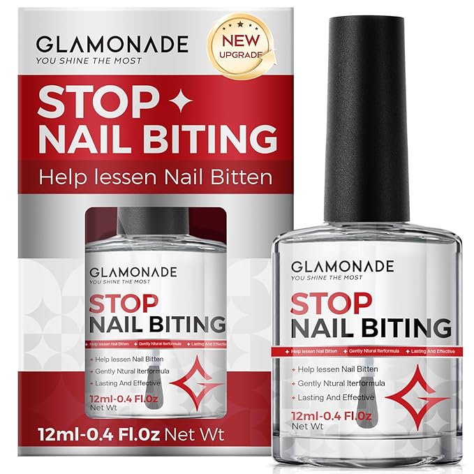 Nail Biting Prevention For Kids: Nail Biting Treatment Anti Toddler Thumb Sucking Deterrent Stopper Nail Polish Nail Repair for Damaged Nails Safe Lasting Growth Strengthener Care