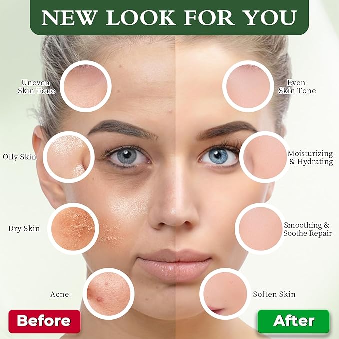 Powder Jelly Mask for Facials Professional, Peel Off Facial Mask for Hydrating & Moisturizing, Christmas Hydrojelly Mask Gifts for Women Men, Home DIY Spa Use for All Skin with Tea Tree