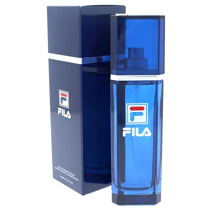 FILA Eau de Toilette – Cool, Clean Cologne for Men with Bergamot, Cardamom and Cedarwood – Long Lasting, Sporty Mens Cologne in Sleek Bottle – 3.4 oz