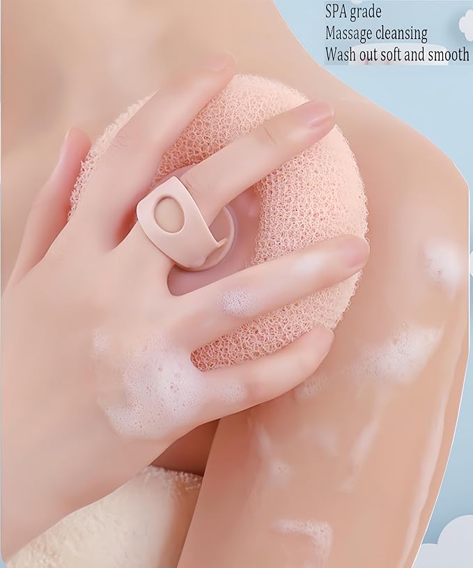 Super Soft Sunflower Suction Cup Bath Ball,2025 Upgrade Suction Cup Super Soft Bath Sponge Flower，Skin-Friendly and Comfortable Sunflower Suction Cup Bath Ball，Men's and Women's Shower（4pcs）