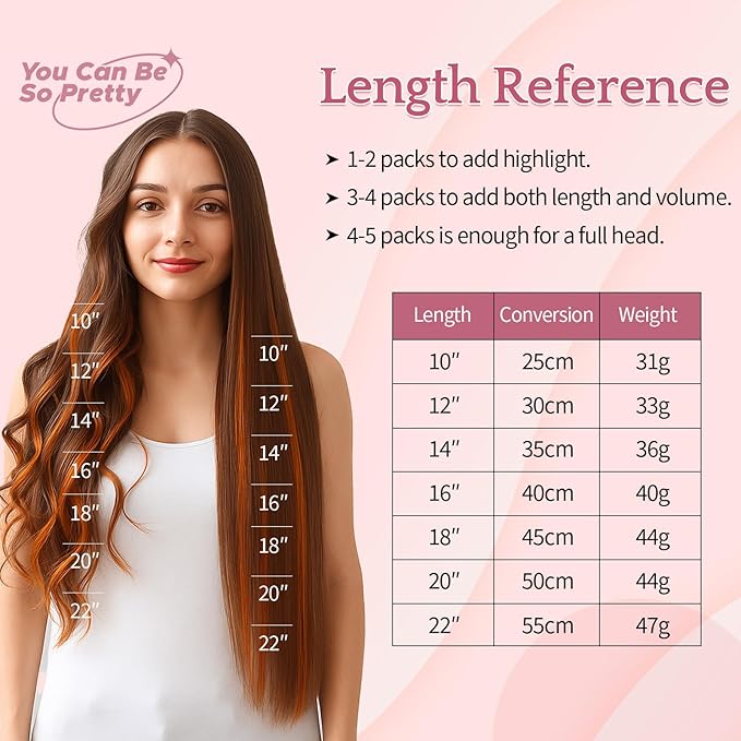 Clip in Hair Extensions Real Human Hair for Women, 12 Inch 33g 6pcs, Jet Black, Straight - Highlight, Add Volume and Length for Daily Wear, Parties, Weddings
