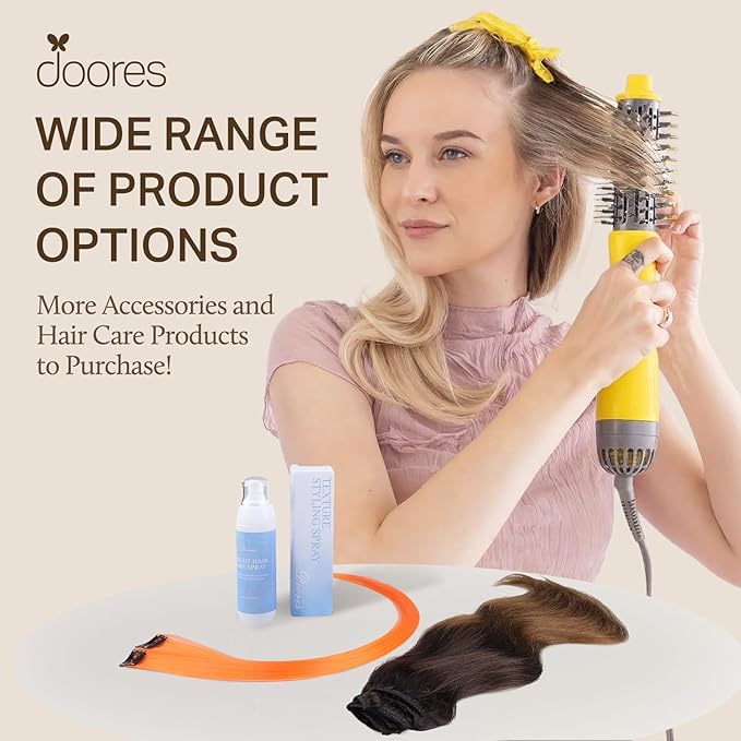 DOORES I Tip Hair Extensions Human Hair, Natural Black To Light Blonde 24 Inch 50g/50s, Cold Fusion Itip Extensions Natural Long Straight