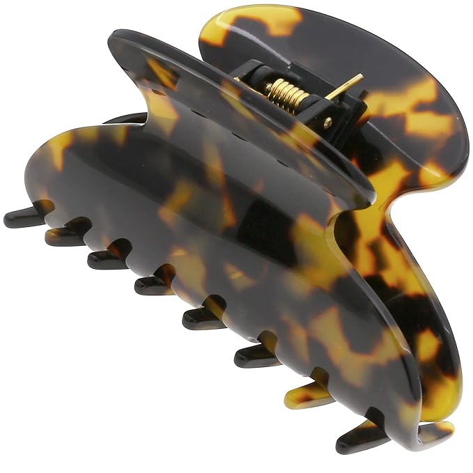 Camila Paris CP3038 French Hair Clip for Women, Tokyo, for Thick Hair for Long Curly Wavy Hair, Girls Hair Claw Clips Jaw, Styling Hair Accessories for Women, Strong Hold No Slip Grip, Made in France