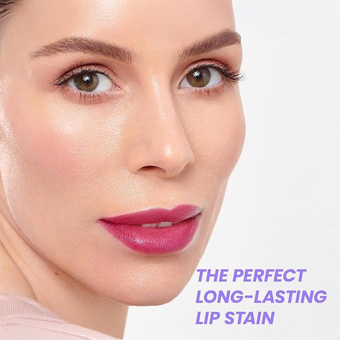 Wonderskin Wonder Blading All Day Lip Stain Peel Off Masque and Reveal Kit - Long Lasting, Waterproof Pink Lip Tint, Transfer Proof Natural Makeup Stain Kit (Sweetheart)