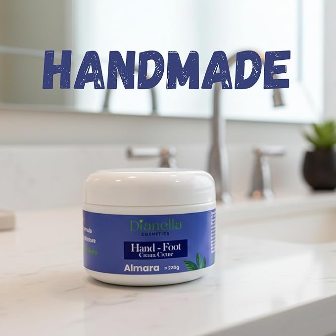 Natural Hand/Foot/Nail Cream. Organic ingredients, moisturizing, and skin nourishing. Raspberry Scent. (4oz)