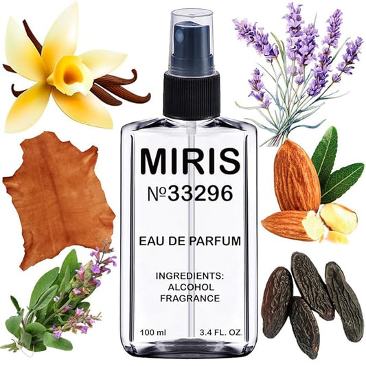 MIRIS No. 33296, Inspired by Fabulous, Long-Lasting Unisex Eau de Parfum for Women & Men, Spray 3.4 Fl Oz / 100 ml