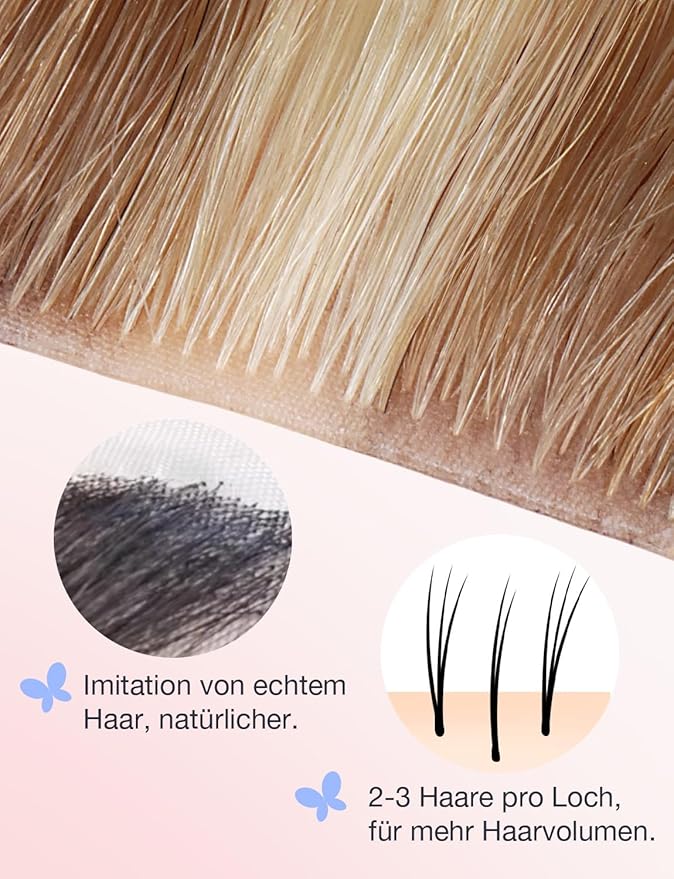 DOORES Invisi Edge Human Hair Tape in Extensions, Platinum Blonde 10 Injection Tape-ins with 10 Injection Tape-ins 50g 16 Inch, Injected Tape in Virgin Human Hair Straight