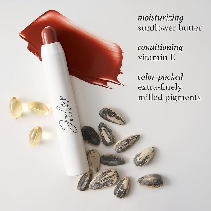 Julep It's Balm Tint of Color Lip Balm - Almond Nude | Hydrating Lip Color with Vitamin E Core | Natural Gloss Finish | Vegan & Cruelty-Free