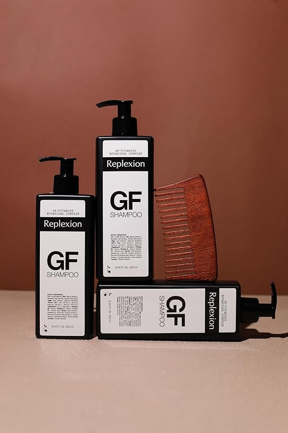 Hair Growth Shampoo (3x250ml) – Revitalizes Scalp, Strengthens Roots, and Promotes Thicker, Healthier Hair with Botanical Growth Factors – Reduces Hair Loss and Restores Vitality