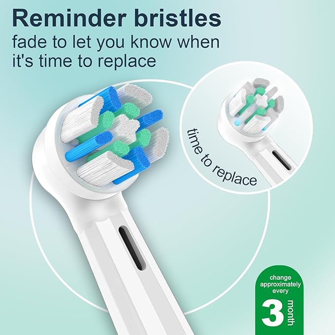 iO Replacement Heads Compatible with Oral B iO Electric Toothbrush,Compatible with Oral B iO Series 2/3/4/5/6/7/8/9/10,Premium Bristles for Deep Cleaning&Gentle Care