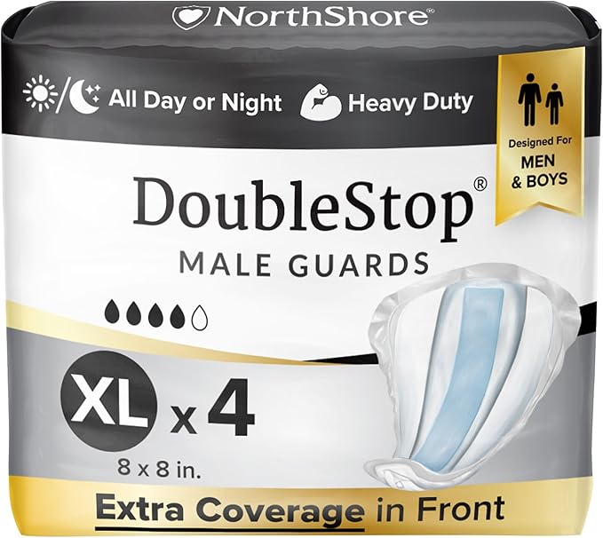 NorthShore DoubleStop Male Guards, X-Large, Starter Pack/4
