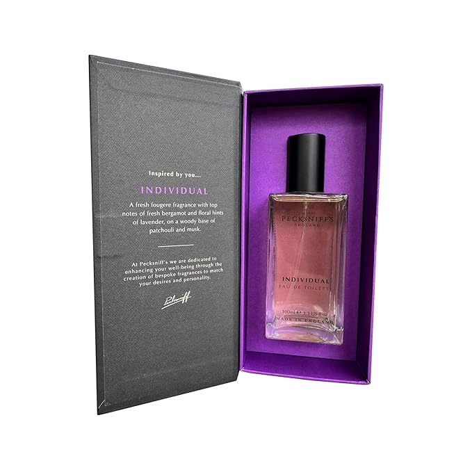 Pecksniff's Men’s Eau de Toilette – Individual Scent, 100ml/3.3 fl oz Cologne – Bold, Masculine Fragrance in Spray Bottle