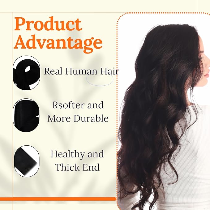 Full Shine Weft Hair Extensions Human Hair Color Jet Black Human Hair Bundles For Women 22 Inch Hair Extensions Sew In Real Hair Invisible Sew In Extensions Soft Silky Hair 130 Grams