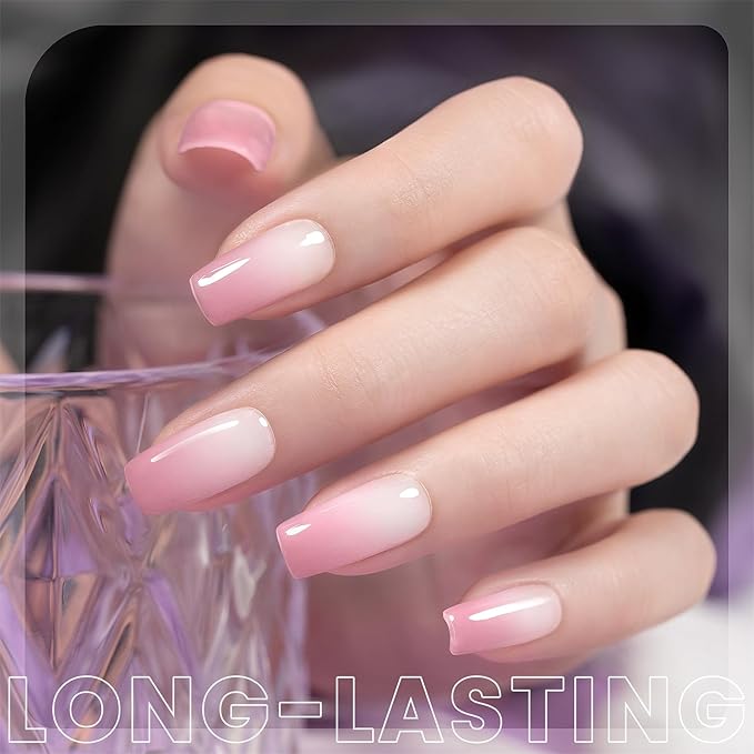 RARJSM Nude Jelly Gel Nail Polish Nude Berry Pink Neutral Skin Tone Sheer Gel Polish 1PC 15ml Single Bottle Cream Transparent Pink Nail Gel Polish Soak off UV LED Cured for Home Salon DIY Manicure