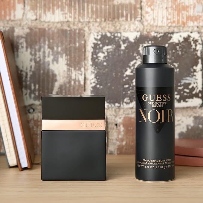 GUESS Seductive Noir for Men Eau de Toilette, 1 Fl Oz