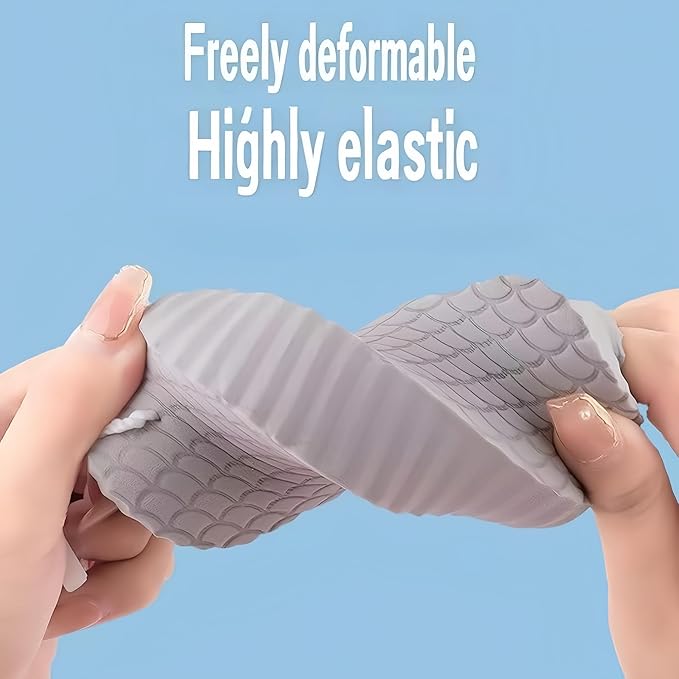 4Pcs, 3D Magic Exfoliating Bath Sponge,Magic Exfoliating Sponges for Body,Skin Friendly and Reusable for Adults Children and Pregnant Women Alternative to exfoliating Gloves