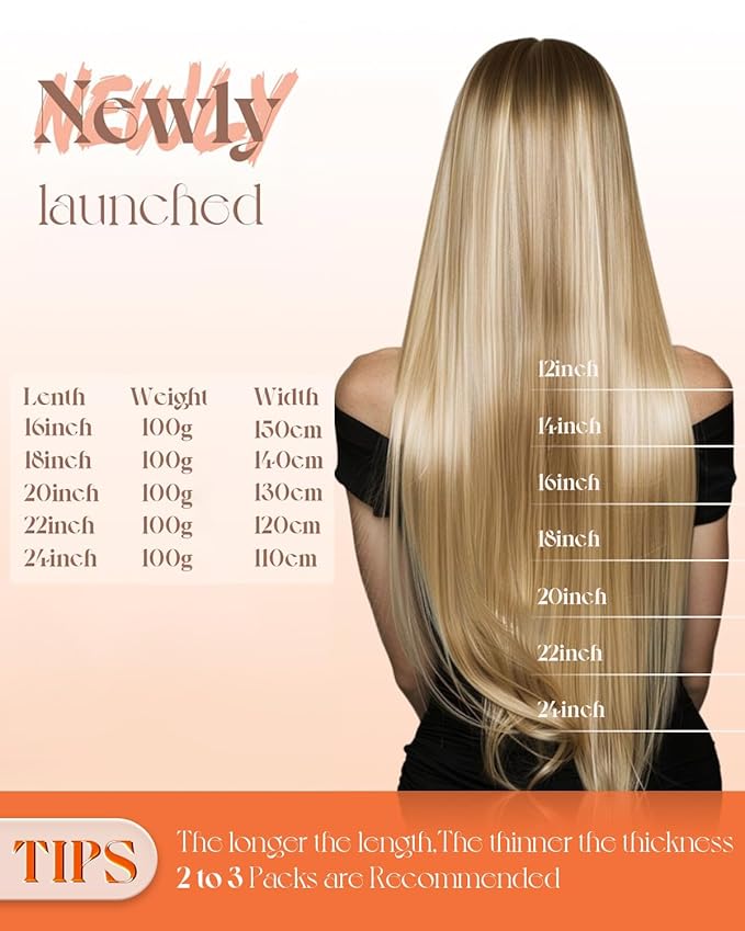 Sunny Hair 24 Inch Sew in Hair Extensions Real Human Hair Brown Human Hair Weft Extensions Dark Brown Long Straight Hair Wefts Sew in Human Hair Can Be Styled 100g