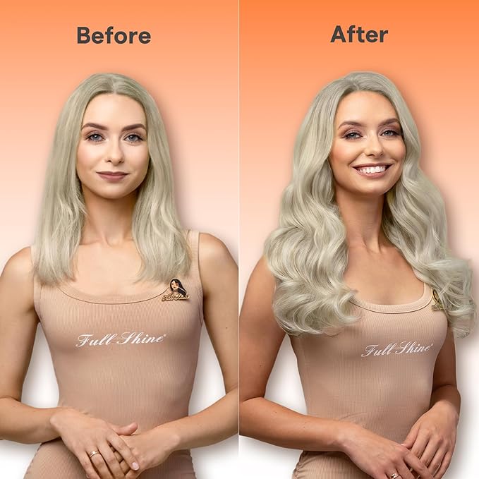 Full Shine Butterfly Weft Hair Extensions Human Hair 20 Inch Invisible Pu Hole Weft Extensions Color 18 Ash Blonde Highlight 613 Bleach Blonde Genius Weft With Hole 100 Grams