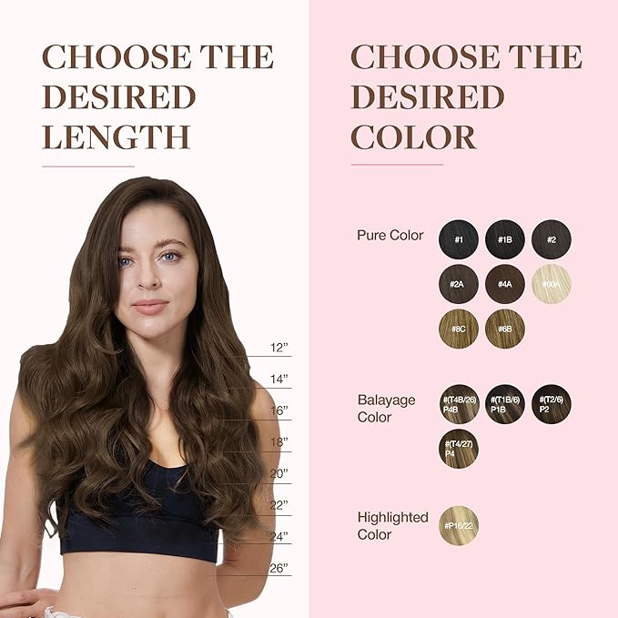 GOO GOO Clip in Hair Extensions Real Human Hair, Remy Human Hair Extensions Clip ins for Women, Natural Human Hair, 16inch 150g 9Pcs, 4A Chocolate Brown