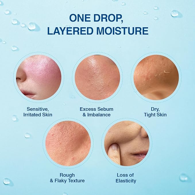 Deep Core Hydra Cream + Deep Core Hydra Ampoule | Korean Skincare Moisture Care Duo with Hyaluronic Acid, Lightweight Hydration for Dry or Combination Skin