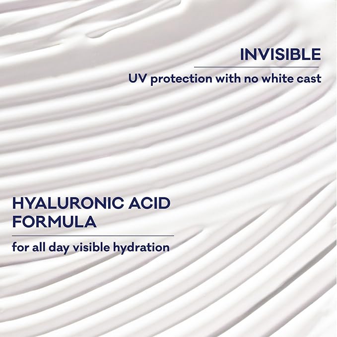 Biore UV Aqua Rich Daily Hydrating Facial Moisturizer with SPF 50 Oil Free Sunscreen & Primer for Makeup with Hyaluronic Acid, No White Cast, Non-Comedogenic, For Sensitive Skin, PA++++, 1.7 Oz