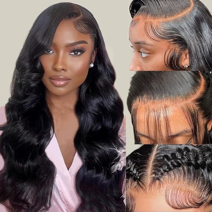 22 Inch Body Wave Lace Front Wigs Human Hair 13x6 Lace Front Wigs Human Hair 200% Density Glueless Wig for Women