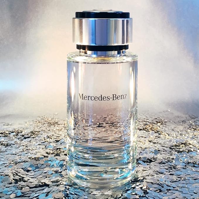 Mercedes Benz For Men - Elegant Fragrance With Woody, Sensual Musky Notes - Mesmerize The Senses With Original Luxury Men’s Eau De Toilette Spray - Endless Day Through Night Scent Payoff - 4 OZ