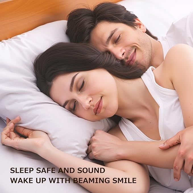 Mouth Guard for Grinding Teeth at Night, Bite Guard for Teeth Clenching Nighttime for TMJ Relief, Nightguard for Adult and Kids (Count, 2)