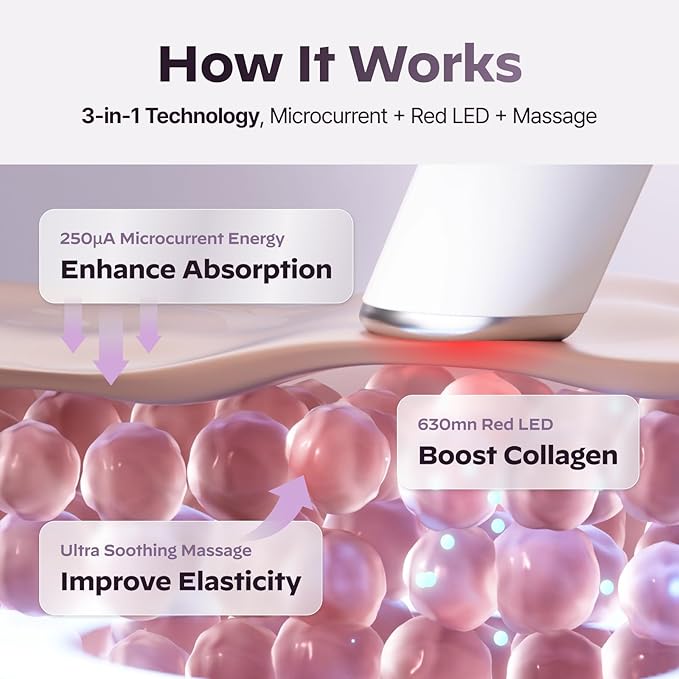 Superform Galvanic Booster Blush Pink, 1min booster for ageless skin, anti-aging and firming pocket booster, Korean skincare, glow on the go, Serum booster device, Gift, Stocking Stuffers