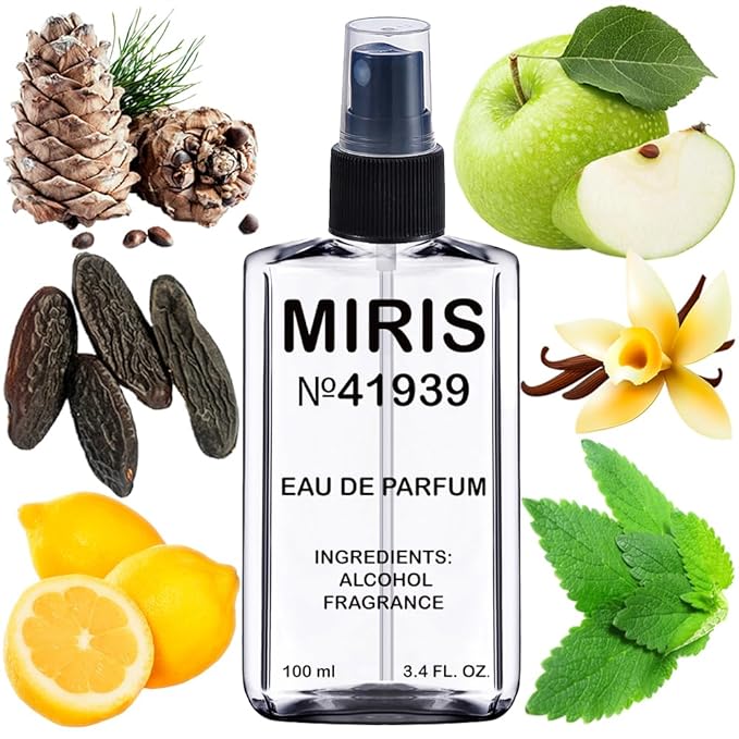 MIRIS No. 41939, Inspired by Eros, Long-Lasting Eau de Parfum for Men, Spray 3.4 Fl Oz / 100 ml