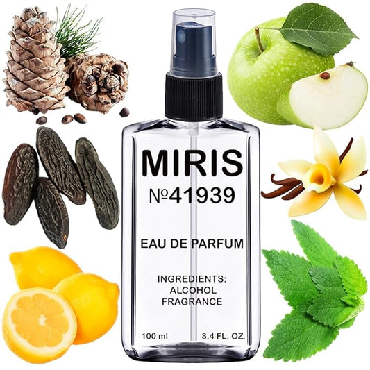 MIRIS No. 41939, Inspired by Eros, Long-Lasting Eau de Parfum for Men, Spray 3.4 Fl Oz / 100 ml