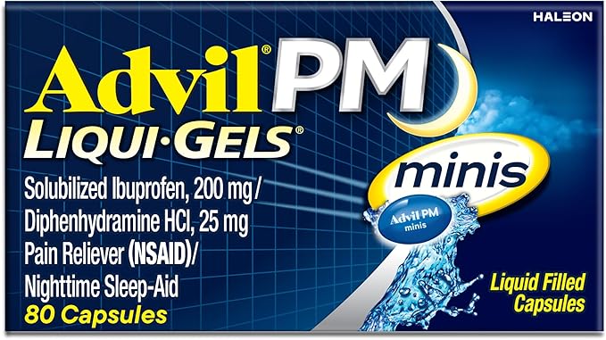 Advil PM Liqui-Gels Minis, 80 Liquid Filled Capsules