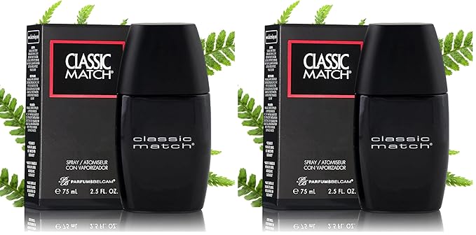 PB ParfumsBelcam Classic Match our Version of Drakkar Noir EDT,2.5 Fl Oz (F37437-04-DN) (Pack of 2)