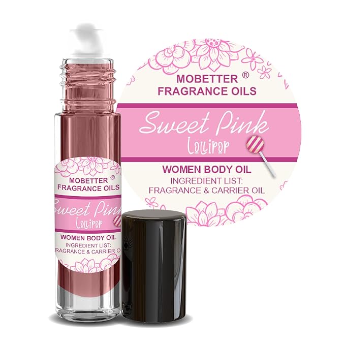 MOBETTER FRAGRANCE OILS Sweet Pink Lollipop Fragrance Body Oil for Women
