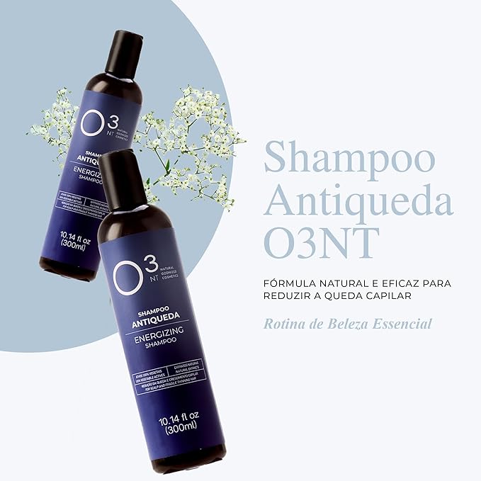 Energizing Shampoo - High-Performance Natural Treatment - Energizing Shampoo for Scalp and Fragile Thinning Hair - Shampoo 10.14 Fl Oz