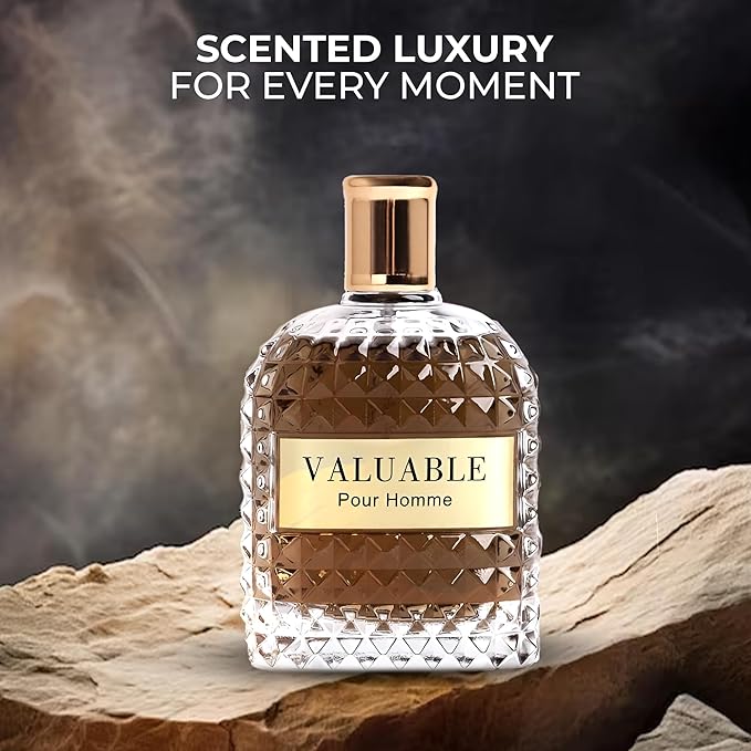 Men's Cologne Gift Set 4 Pack Men Perfumes - 3.4 Fl Oz Each | Vanilla Bourbon, Leather & Amber Floral Fragrance | Luxury Eau de Toilette Quartet