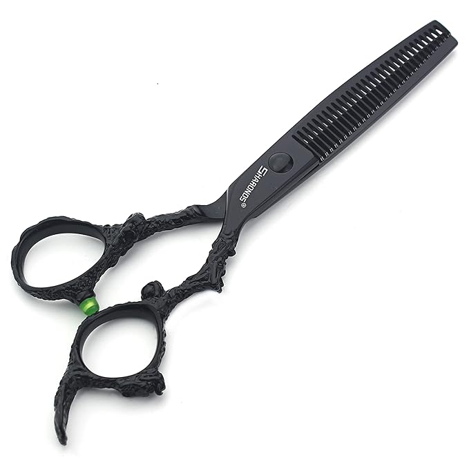 Professional 6/7/7.5/8/9-inch Hair Clipper - Stainless Steel Sharp Blades for Hairdressers (6-in Thinning Scissors)