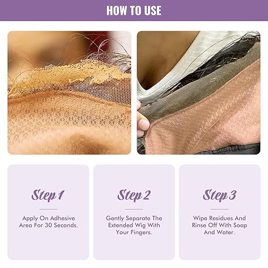 Dolahair Lace Glue Remover for Lace Wigs, Tape in Hair Extensions