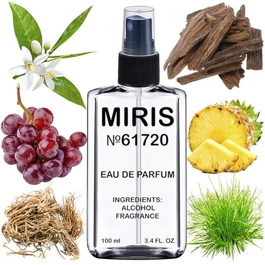 MIRIS No. 61720, Inspired by Karagoz, Long-Lasting Unisex Eau de Parfum for Women & Men, Spray 3.4 Fl Oz / 100 ml