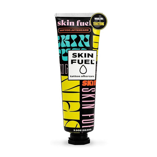 Tattoo Aftercare Cream – After Care Tattoo Ointment with Shea Butter, St. John's Wort & Lavender – Multipurpose Healing Ointment to Brighten Up & Hydrate New & Old Ink (3.3 oz)