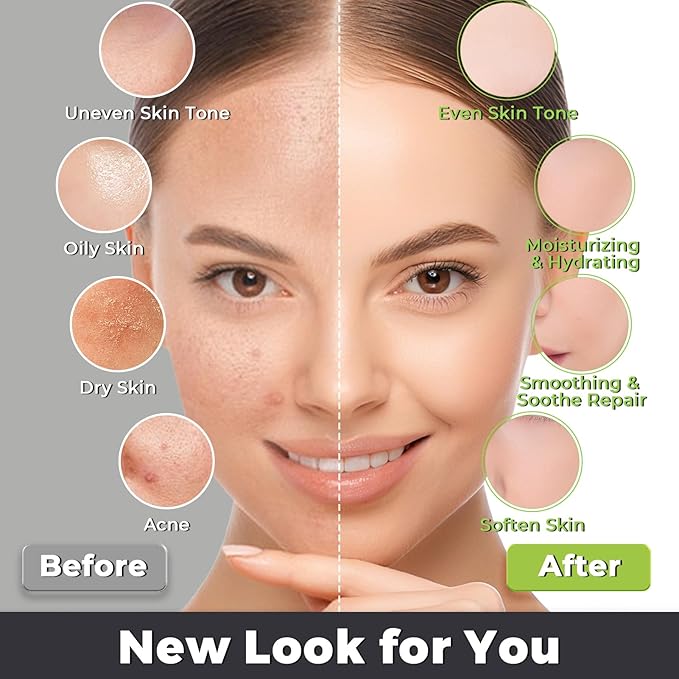 Powder Jelly Mask for Facials Professional, Peel Off Facial Mask for Hydrating & Moisturizing, Christmas Hydrojelly Mask Gifts for Women Men, Home DIY Spa Use for All Skin with Bamboo Charcoal