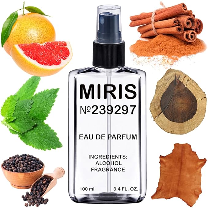 MIRIS No. 239297, Inspired by The Secret, Long-Lasting Eau de Parfum for Men, Spray 3.4 Fl Oz / 100 ml