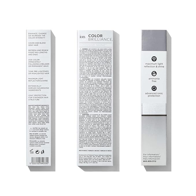 Ion Chrome Demi Permanent Creme Hair Color Chrome